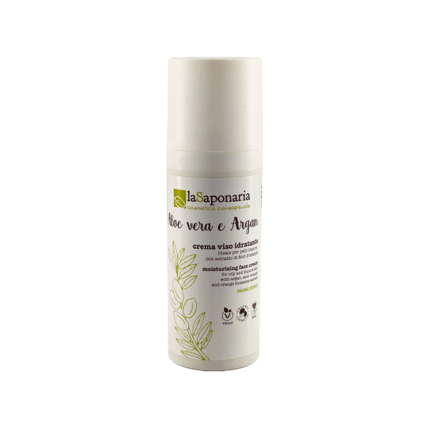 crema viso aloe argan