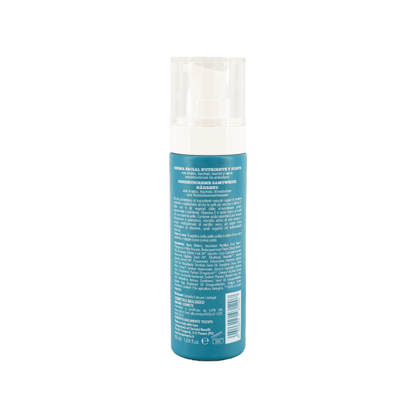 crema viso mirtilla